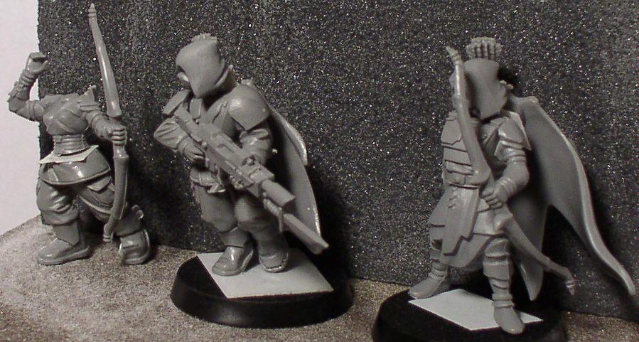 Conversion, Imperial Guard, Tanith, Warhammer 40,000, Wood Elves, Work In Progress