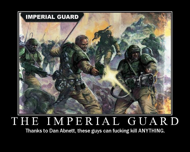 Humor, Imperial Guard, Poster