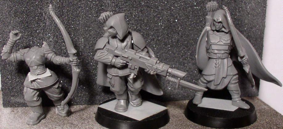 Conversion, Imperial Guard, Tanith, Warhammer 40,000, Wood Elves, Work In Progress