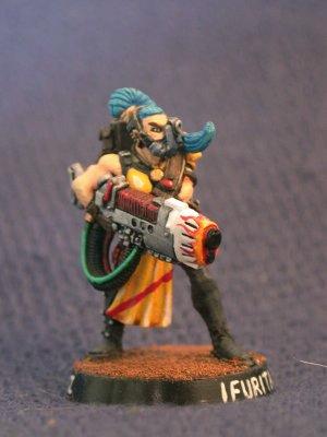 Escher, Necromonger, Plasma Gun