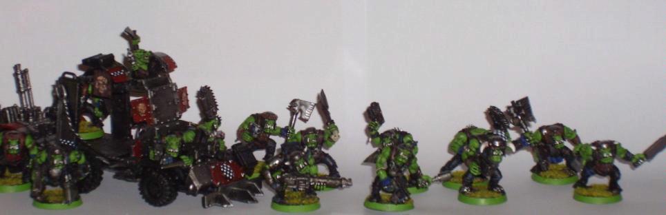 Mob, Orks, Trukk, Warhammer 40,000