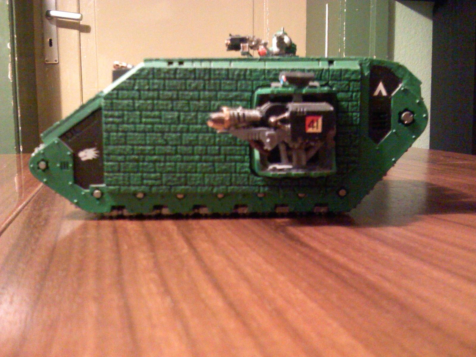 Land Raider, Salamanders, Space Marines, Warhammer 40,000