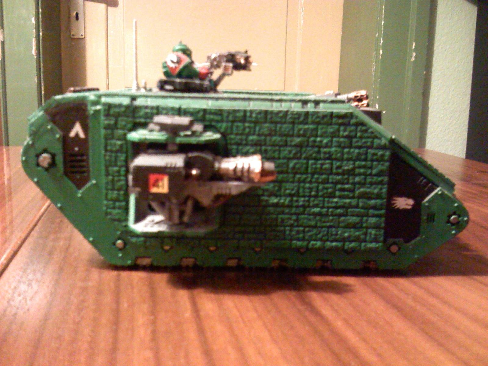 Land Raider, Salamanders, Space Marines, Warhammer 40,000