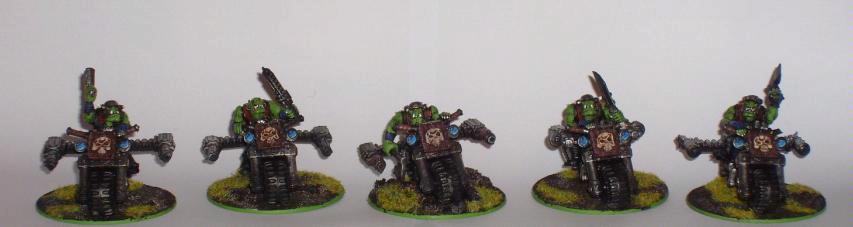 Bike, Orks, Squad, Warhammer 40,000, Warhammer Fantasy