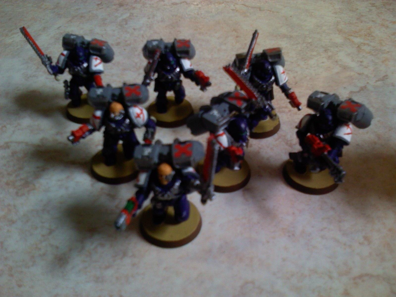 Assault Squad, Crimson Swords, Space Marines, Warhammer 40,000