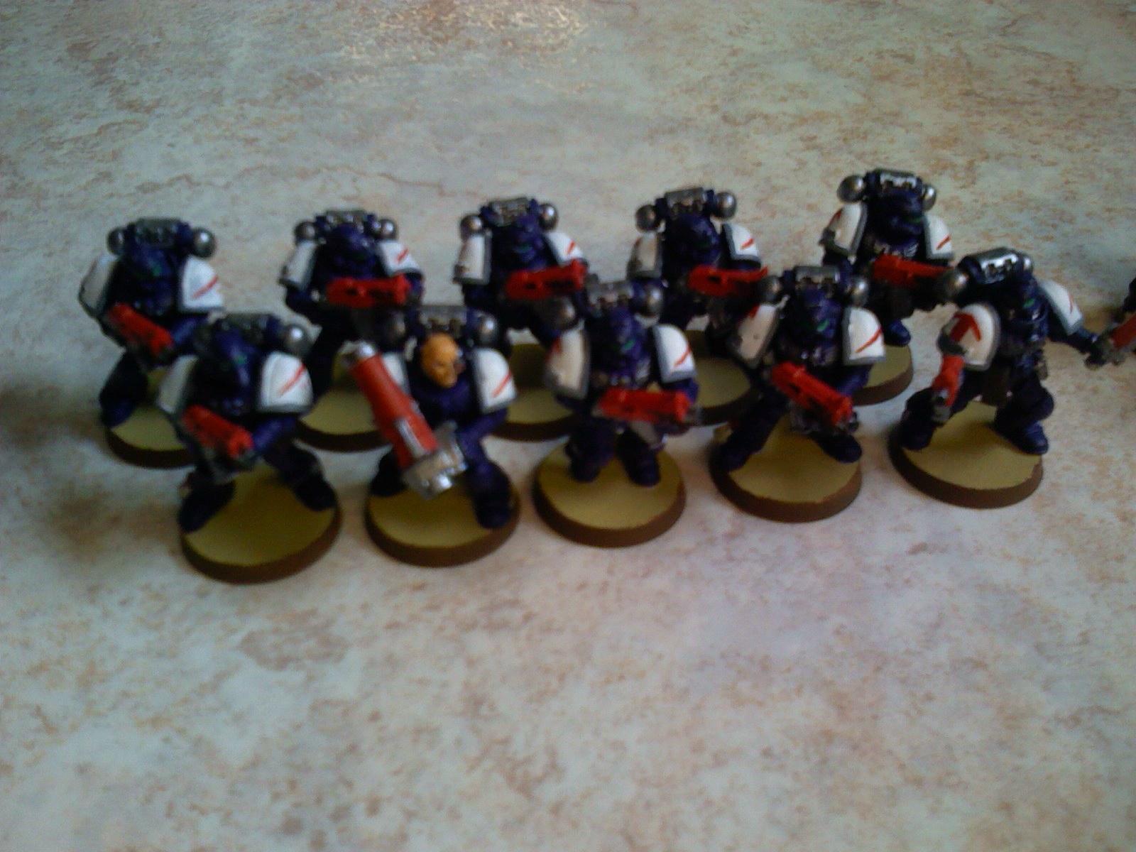 Crimson Swords, Space Marines, Tactical Squad, Warhammer 40,000