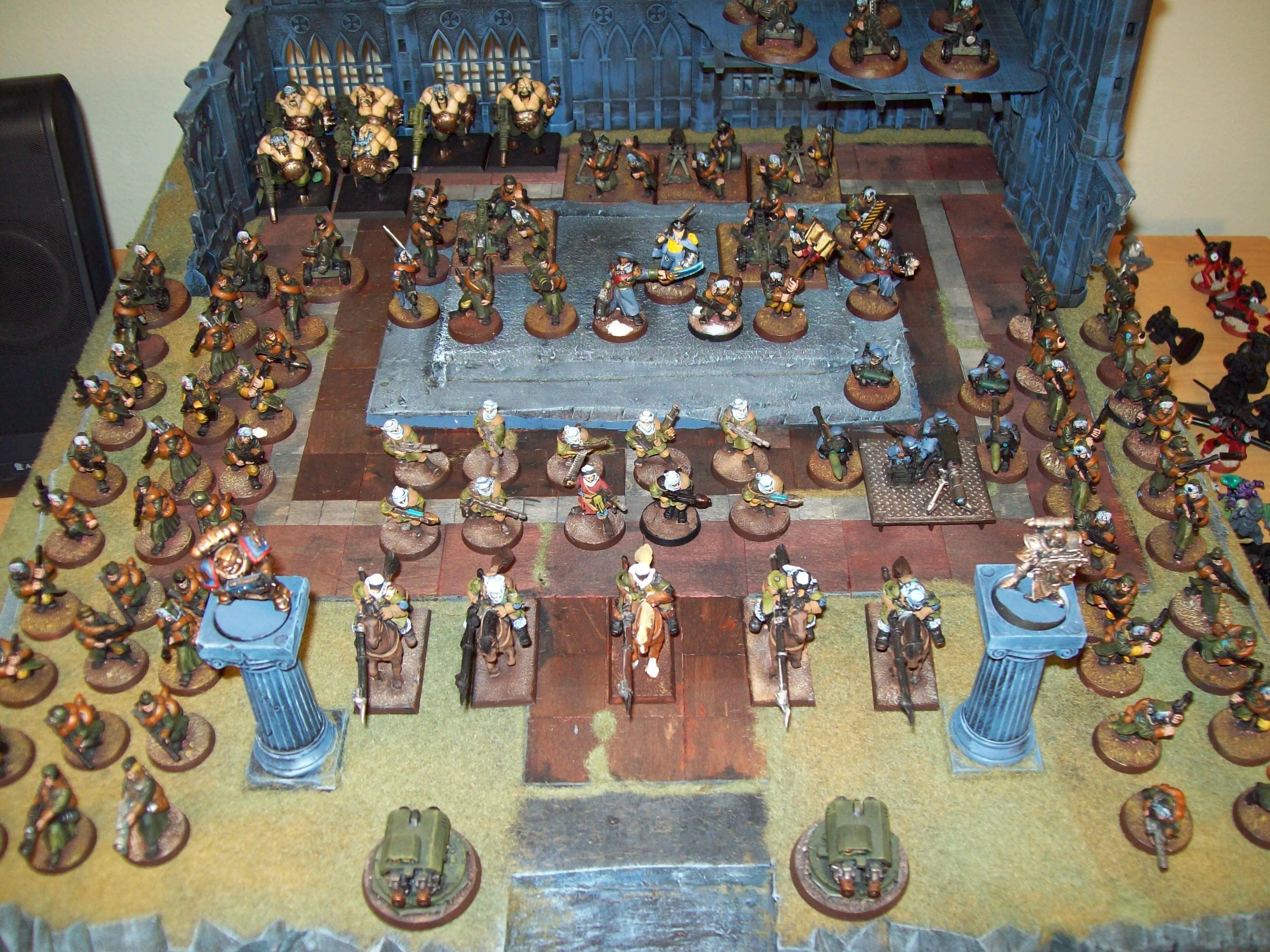 Army, Imperial Guard, Tallarn Desert Raiders, Valhallans