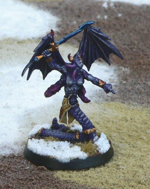 Chaos Daemons, Daemon Prince, Slaanesh, Warhammer 40,000