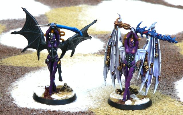 Chaos Space Marines, Daemon Prince, Emperor's Children, Female, Slaanesh, Warhammer 40,000