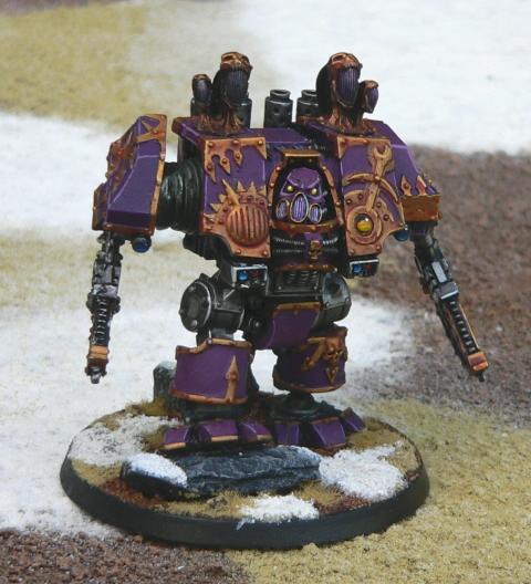 Chaos Space Marines, Dreadnought, Emperor's Children, Warhammer 40,000