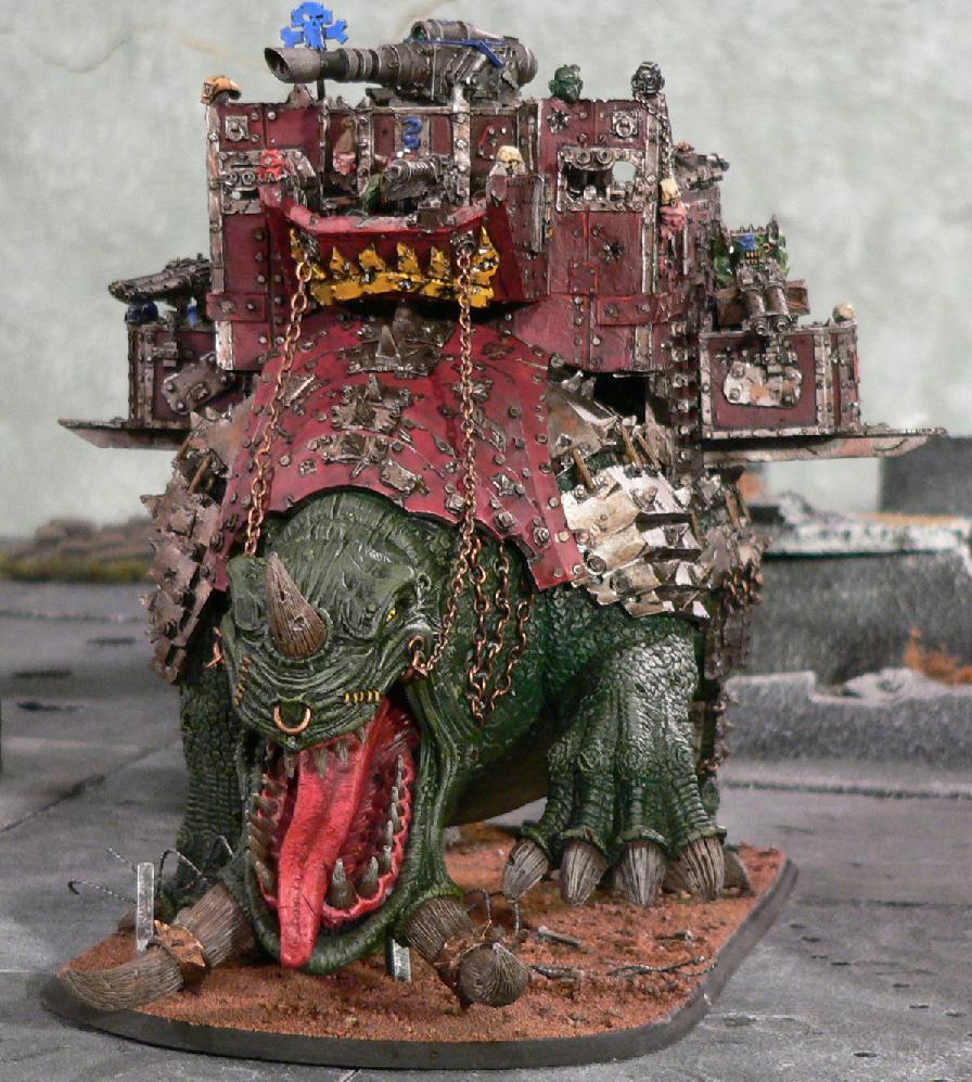 Awesome, Forge World, Orks, Squiggoth, Warhammer 40,000