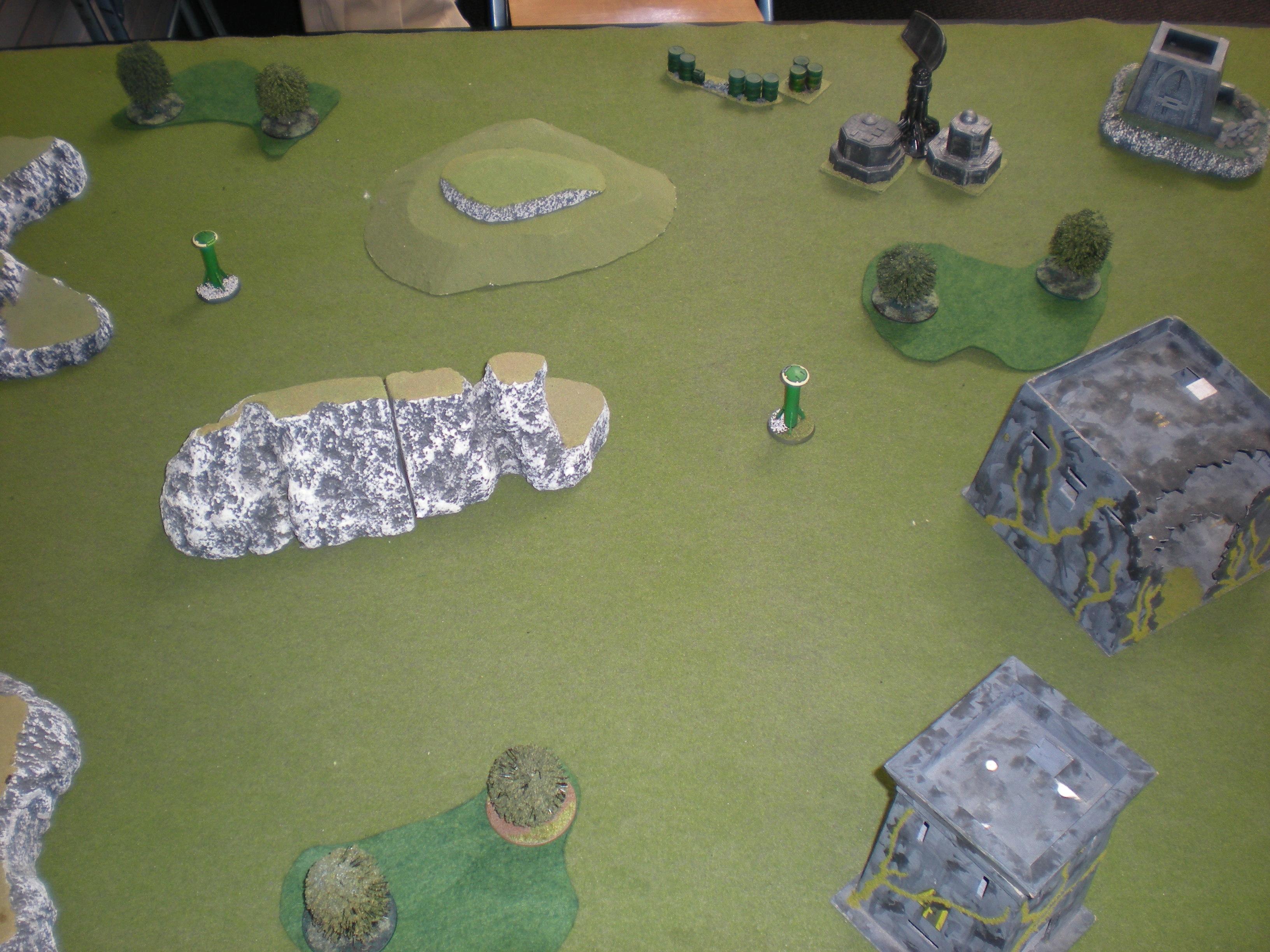 Battle Report, Terrain, Warhammer 40,000