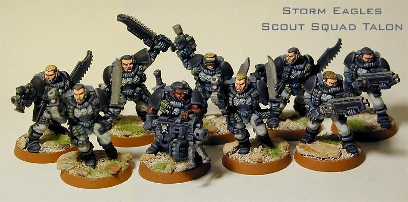 Scouts, Space Marines, Storm Eagles, Warhammer 40,000