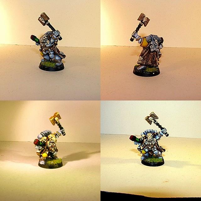 Old School, Space Marines, Space Wolves, Warhammer 40,000, Wolf Priest