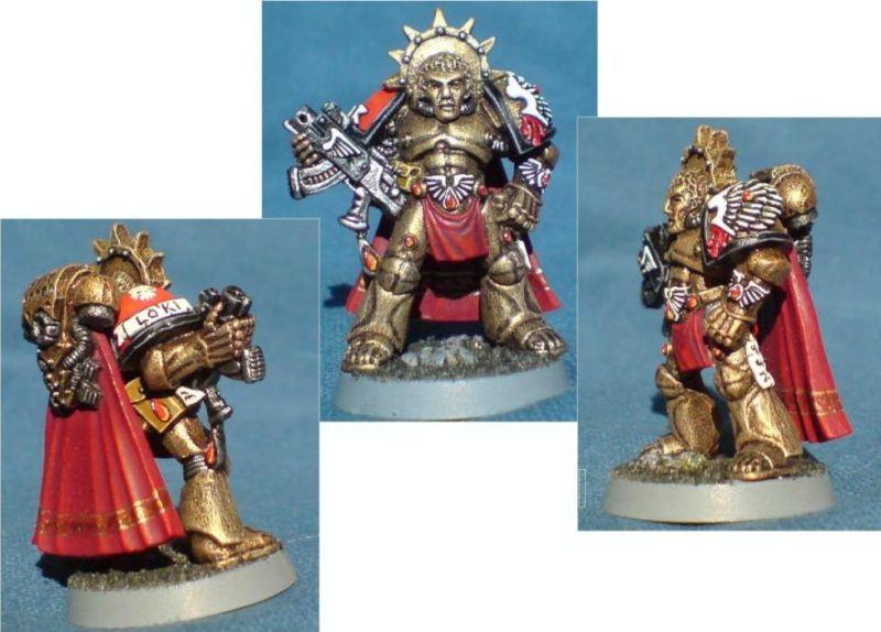Blood Angels, Dakka Painting Challenge, Old School, Rogue Trader, Space Marines, Special Character, Warhammer 40,000