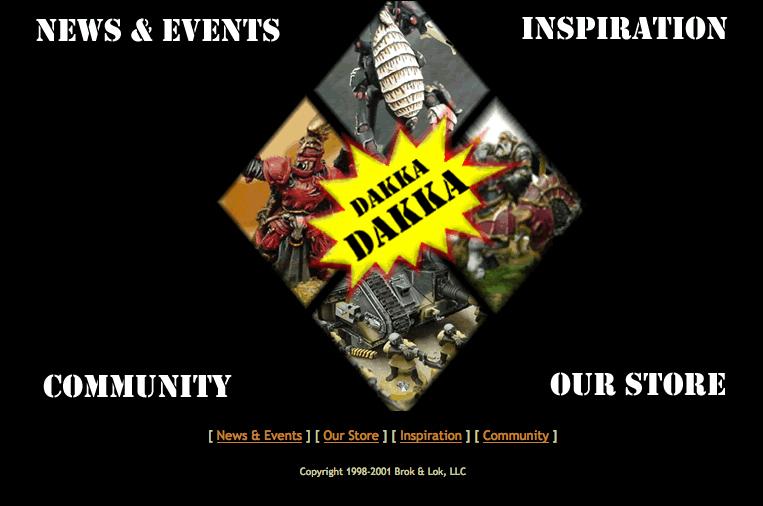 Dakka Dakka, History Of Dakka, Screen Capture, Website