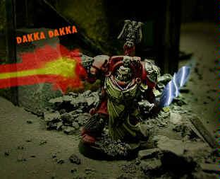 Captain, Dakka Dakka, History Of Dakka, Logo, Space Marines, Terminator Armor, Warhammer 40,000