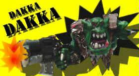 Dakka Dakka, History Of Dakka, Logo, Orks, Warhammer 40,000