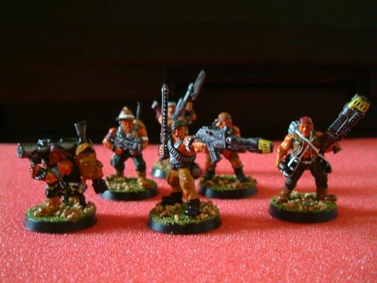 Brown, Command Squad, Conversion, Empire, Guard, Imperial, Imperial Guard, Militia, Warhammer Fantasy
