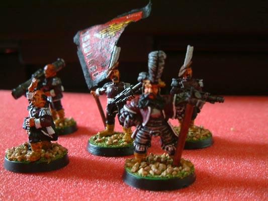 Brown, Conversion, Empire, Guard, Imperial, Imperial Guard, Militia, Warhammer 40,000, Warhammer Fantasy