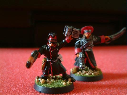 2nd Edition, Brown, Commissar, Conversion, Empire, Guard, Imperial, Imperial Guard, Militia, Warhammer 40,000, Warhammer Fantasy