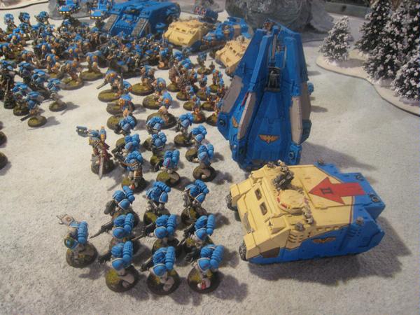 Apocalypse, Army, Battle Report, Report, Space Marines, Tarkonia Secondus, Warhammer 40,000