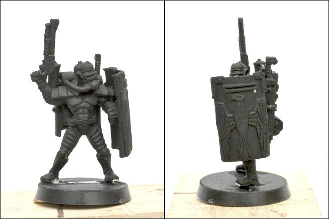 Plastic, Shield, Shotgun, Work In Progress