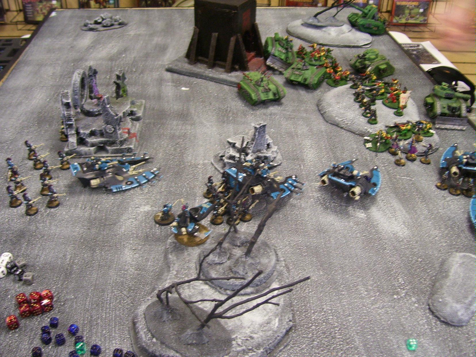 Battle Report, Eldar, Imperial Guard