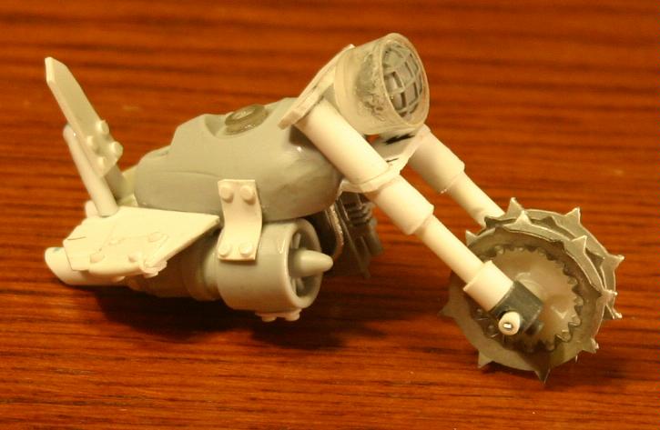 Bike, Conversion, Jetbike, Orks, Work In Progress