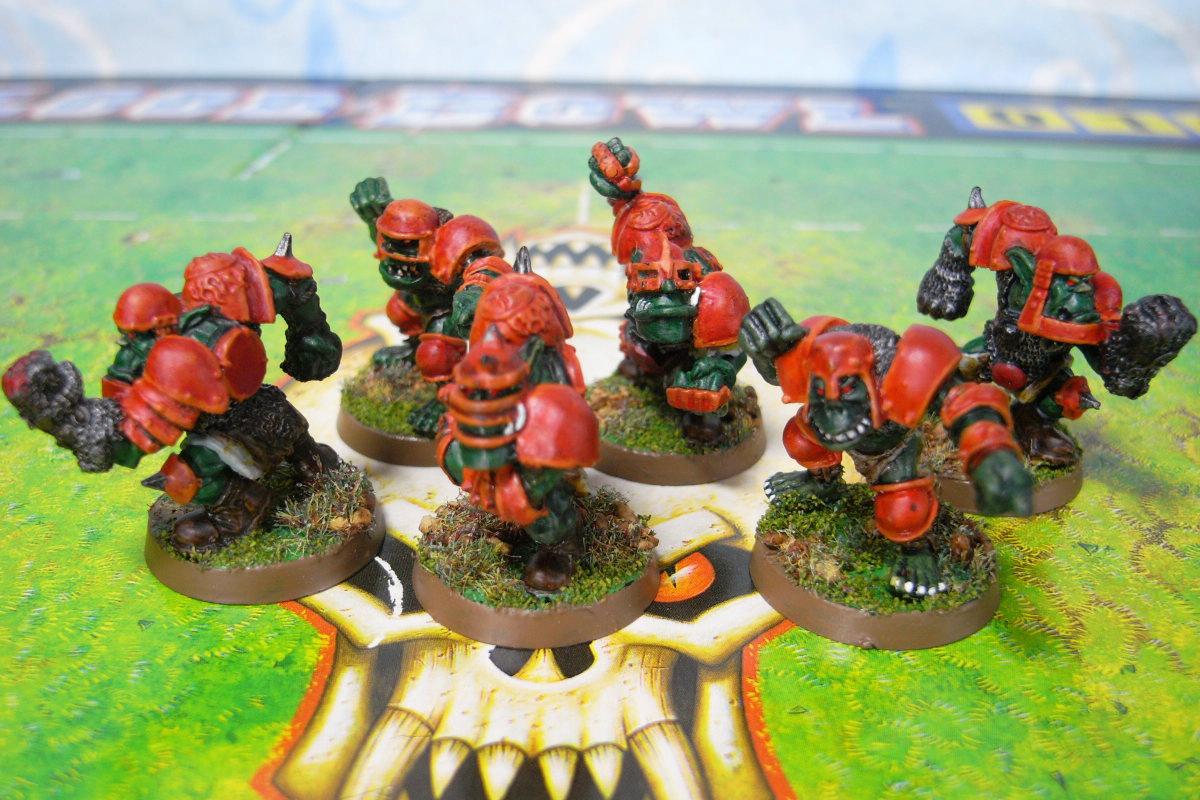 Blitzer, Blood Bowl, Orcs, Team, Thrower