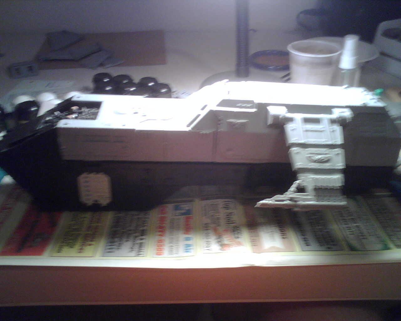 Thunderhawk upper fuselage