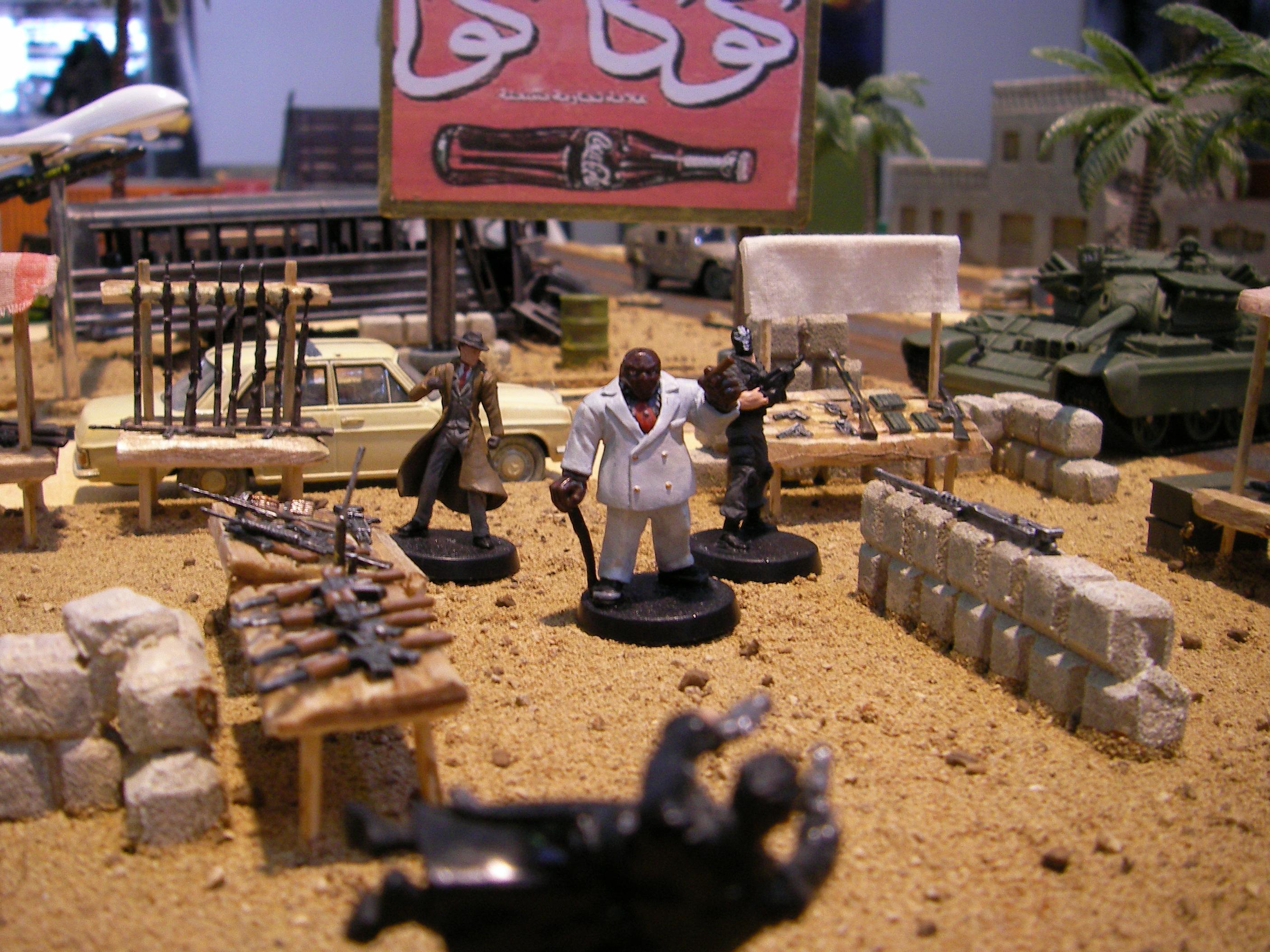 Evolution, Game Table, Heroclix, Iraq, Middle Eastern, Modern, Terrain