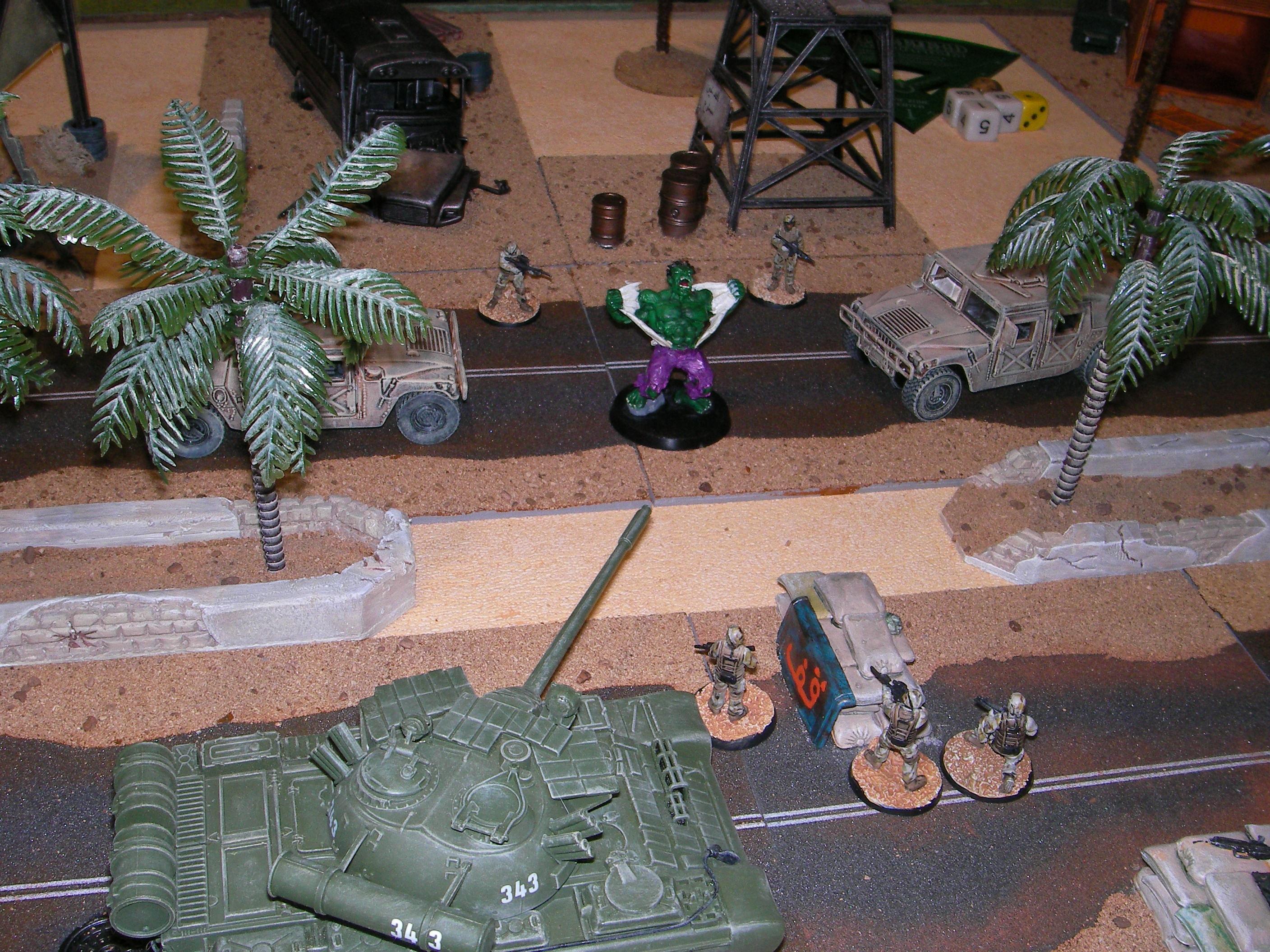 Evolution, Game Table, Heroclix, Iraq, Middle Eastern, Modern, Terrain