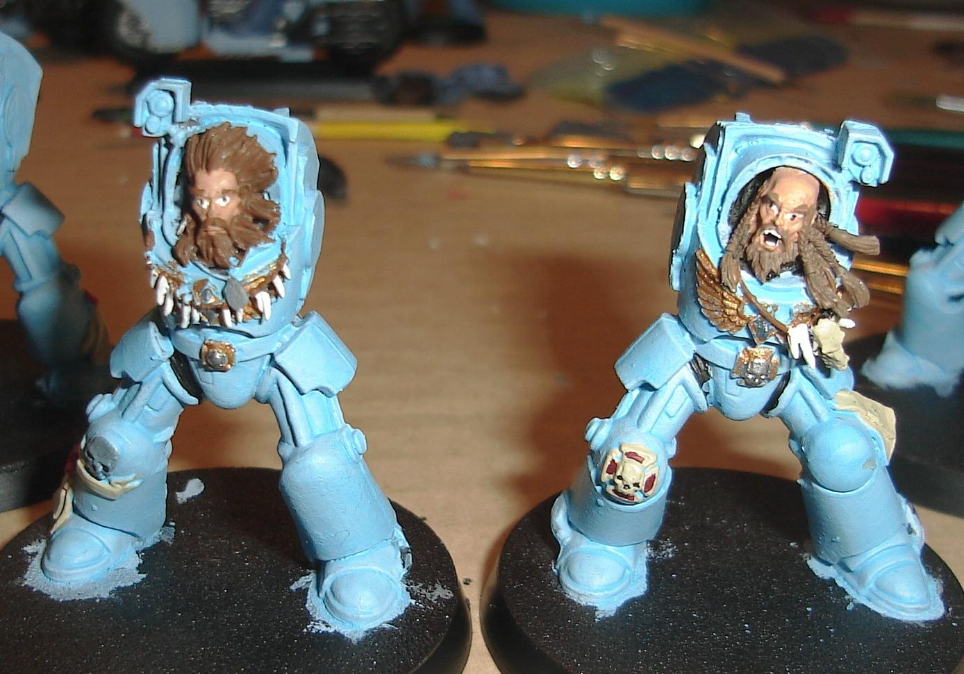 Space Wolves, Terminator Armor, Wolf Guard