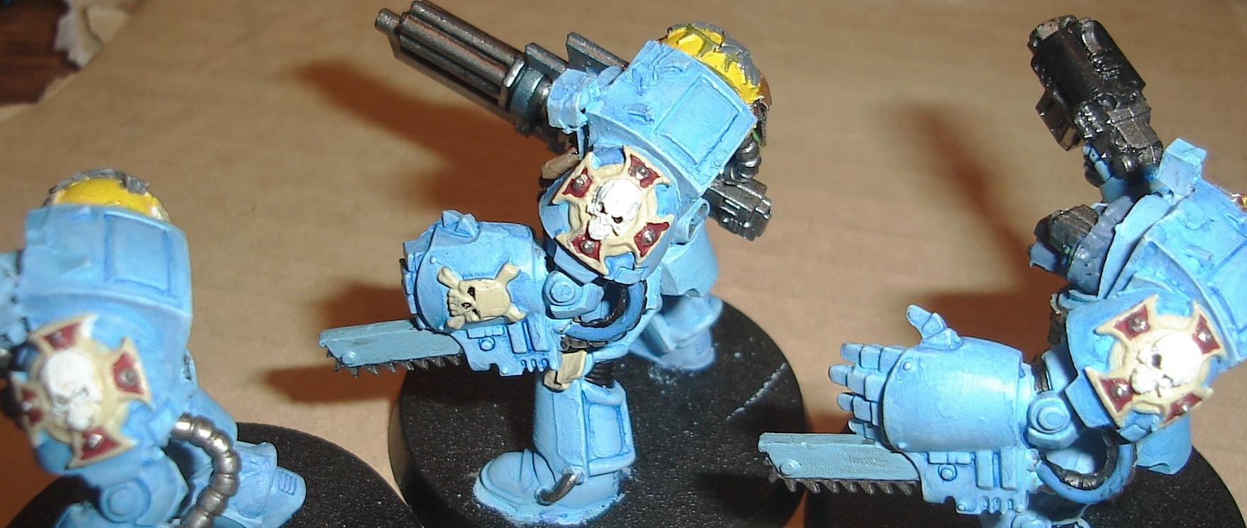 Space Marines, Space Wolves, Terminator Armor, Warhammer 40,000