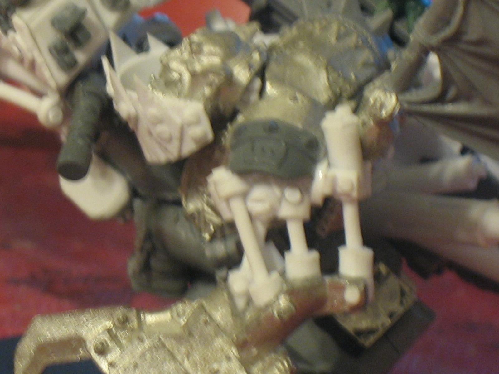Conversion, Orks, Warboss on bike - 8