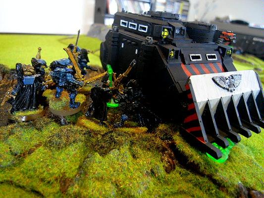 Battle Report, repressor crashes into the eldar
