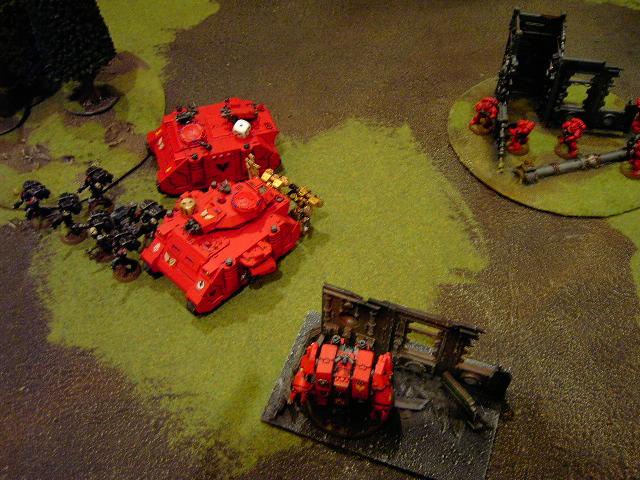 Baal Predator, Battle Report, Blood Angels, Dreadnought, Space Marines