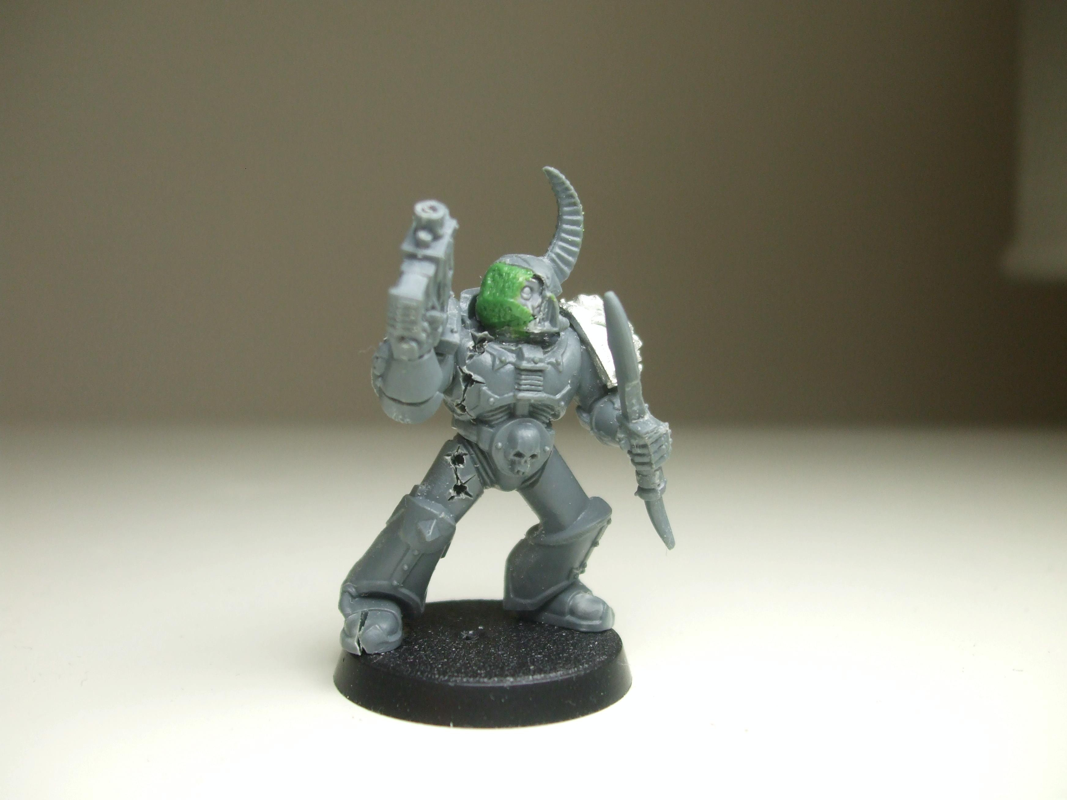 Chaos Space Marines, Conversion, Possessed, Warhammer 40,000, Work In Progress