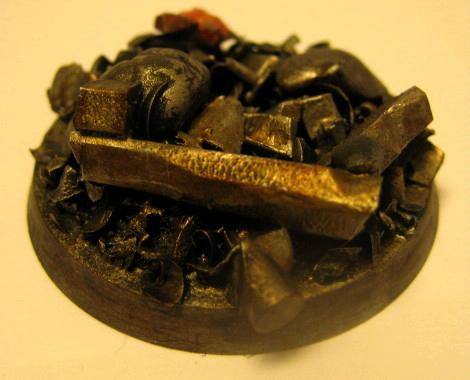 Front of the base