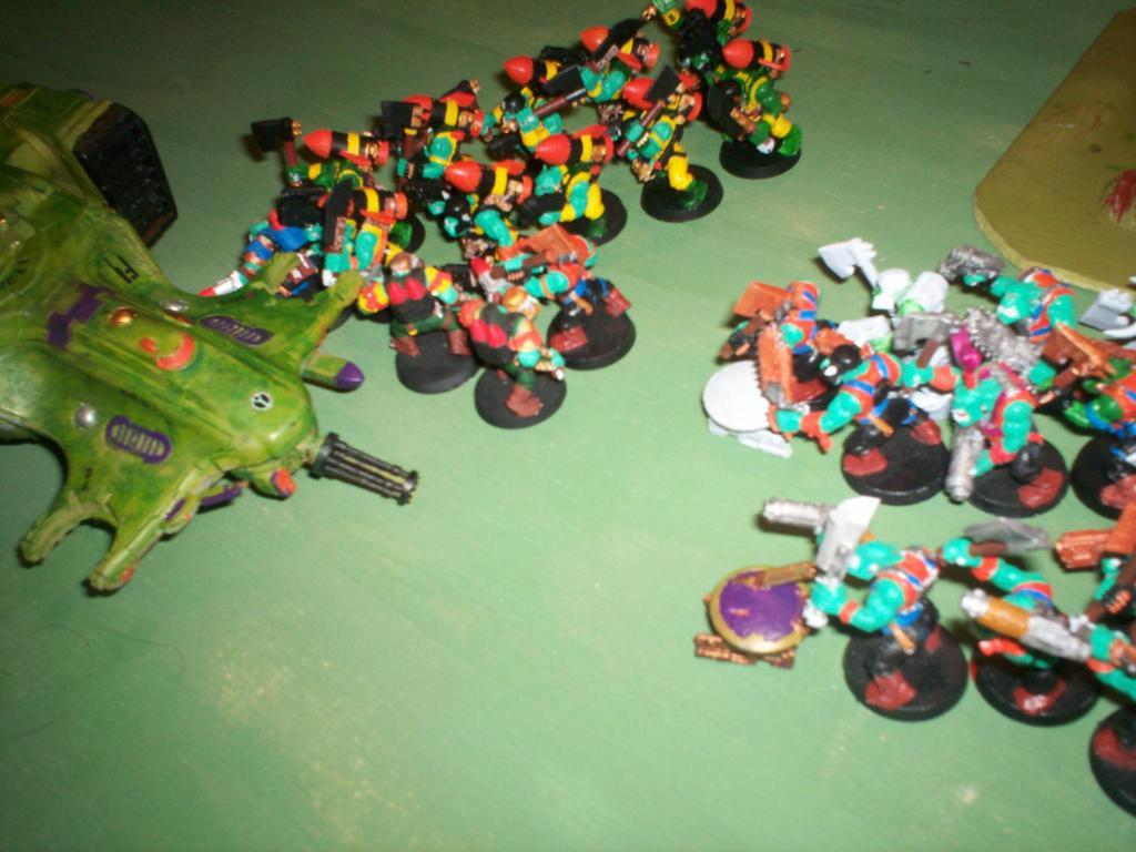 Solorg's Orks vs Tau Devilfish 40K