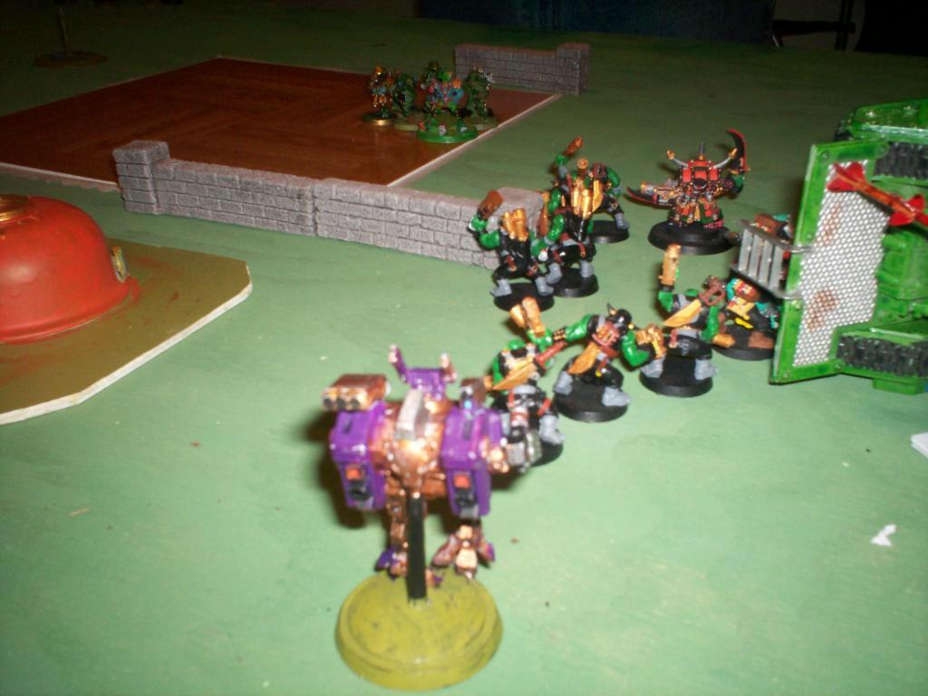 Solorg's Orks vs Tau Crisis Suit 40K