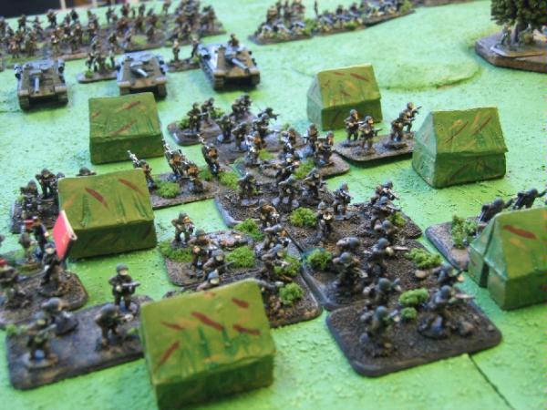 15mm, Flames Of War, Infantry, Russians, Tents, World War 2