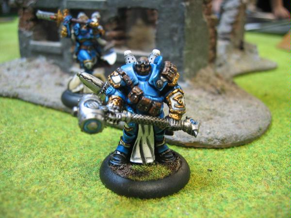 Warmachine, Painted by Robin Lebel