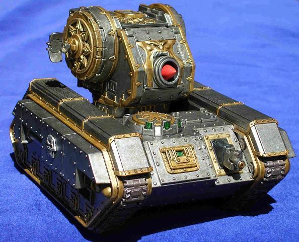 Chaos Space Marines, Conversion, Iron Warriors, Tank