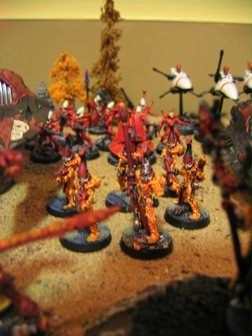 Adepticon, Army, Eldar, Fire Dragon, Guardians, Warhammer 40,000