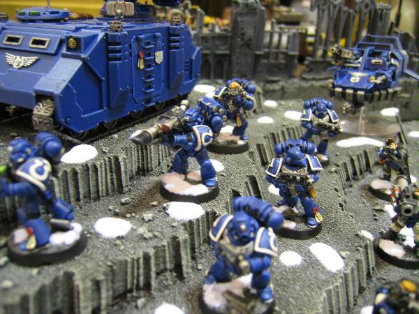 Adepticon, Display, Space Marines, Ultramarines, Warhammer 40,000