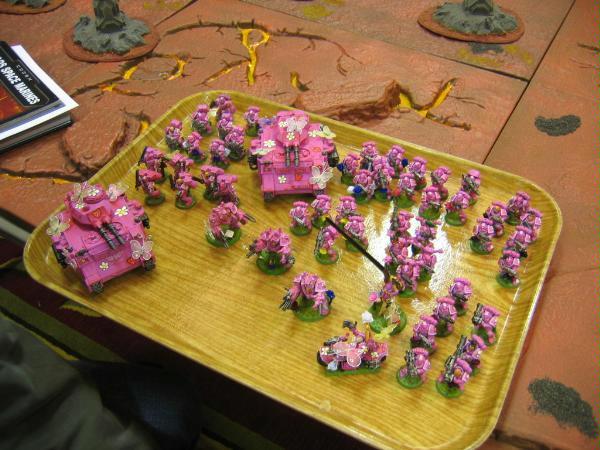 Army, Pink, Space Marines, Warhammer 40,000