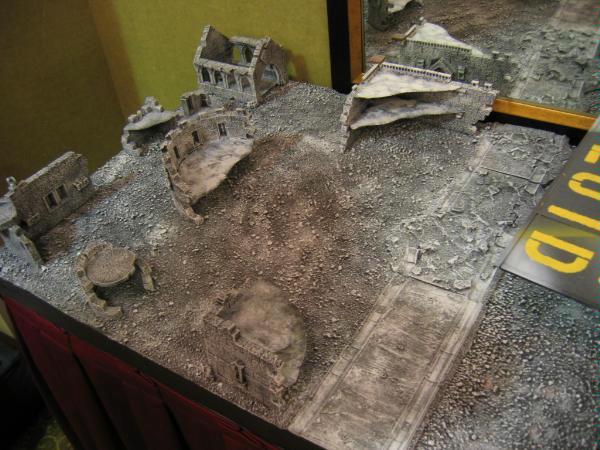 Cities Of Death, City, Gaming Board, Ruin, Terrain