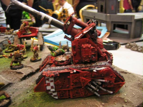 Basilisk, Guard Abuse, Looted, Orks, Tank